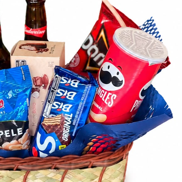 Cesta happy hour cervejas