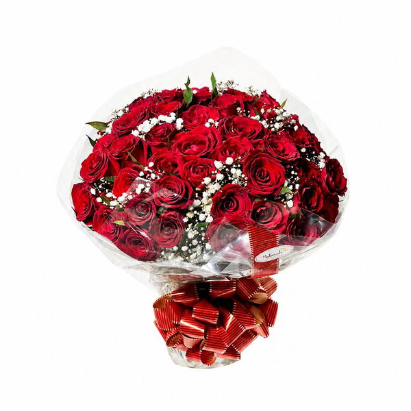 Buque Romântico 50 Rosas