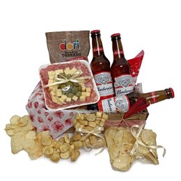 Imagem de Cesta Box de Cervejas & Petiscos