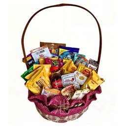 Imagem de Cesta Simples de Café da Manhã