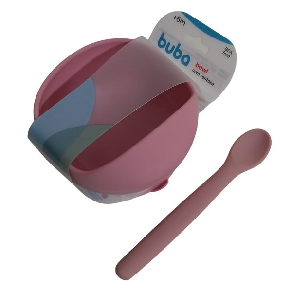 Presente hora da papinha rosa