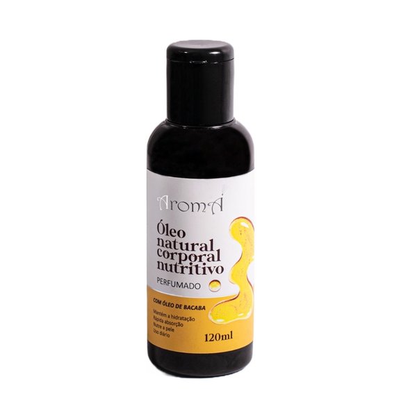 Óleo Corporal de Bacaba Natural e Vegano Aromá 120ml