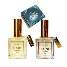 Imagem de Kit Natal Perfumes Masculinos Legno + Mare Aromá