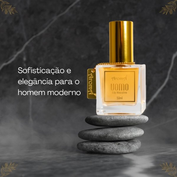 Kit Natal Perfumes Masculinos  Uomo + Legno Aromá