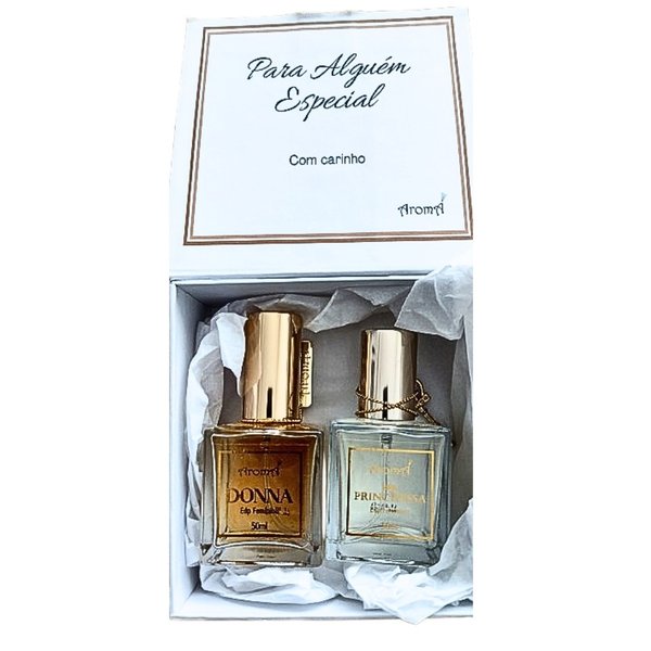 Kit 2 Perfumes Femininos EDP Donna + Principessa 