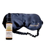 Kit Durma Bem Spray Pillow Mist Máscara de Cetim Aromá