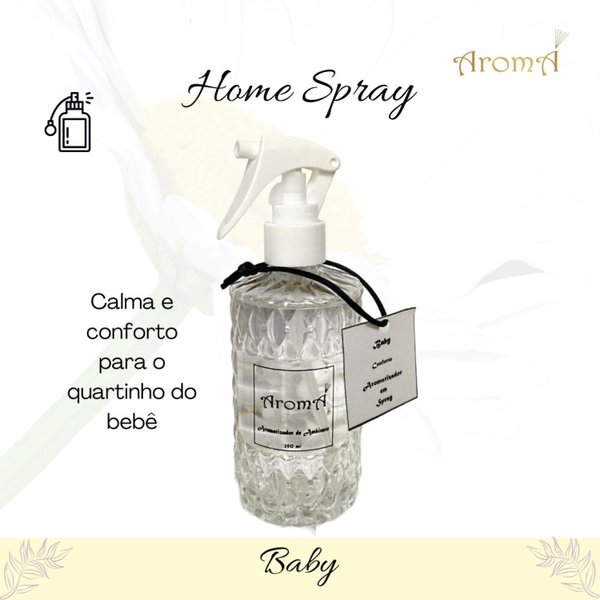 Aromatizador de Ambiente Spray Baby Aromá 250ml