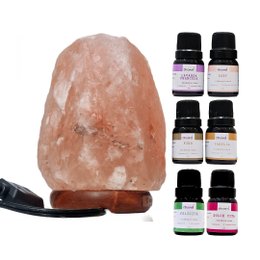 Imagem de Kit Luminária Difusora + 6 Essências Aromáticas 