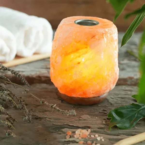 Kit Luminária Difusora + 6 Essências Aromáticas 