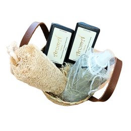Imagem de Kit Spa Masculino Aromá - Cesta de Carnaúba