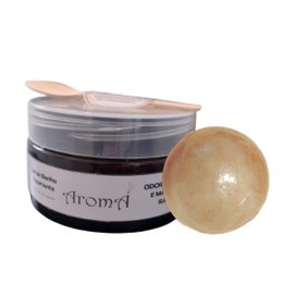 Imagem de Kit Massagem - Bola de Pedra + Sal de Banho