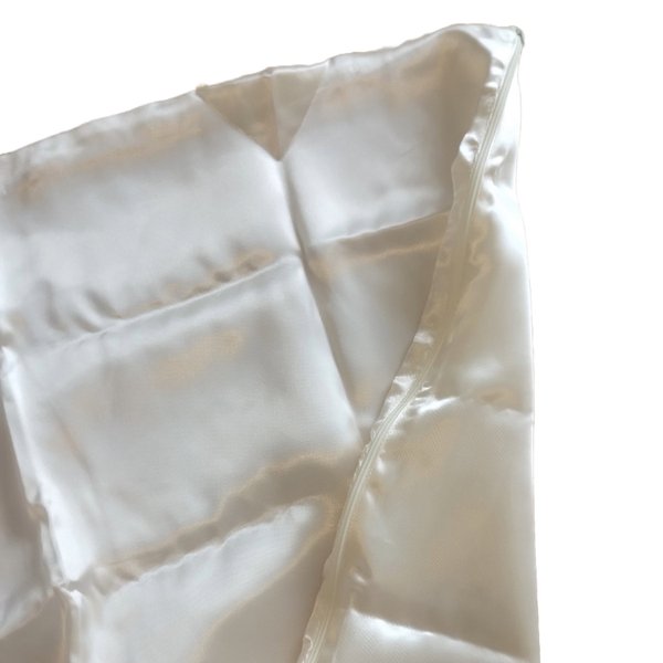 Kit Água de Lençol + Fronha de Cetim Champanhe Aromá