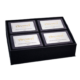 Imagem de Kit Felicità Masculino Aromá Cx 4 Sabonetes Barra 150g