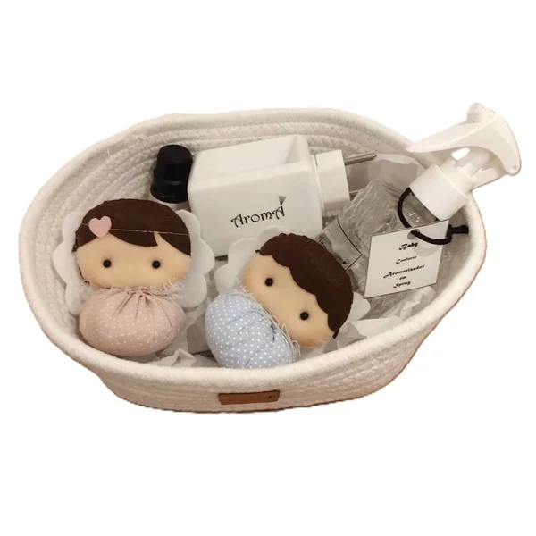 Kit Nascimento Gêmeos Luxo Aromatizador Baby Aromá