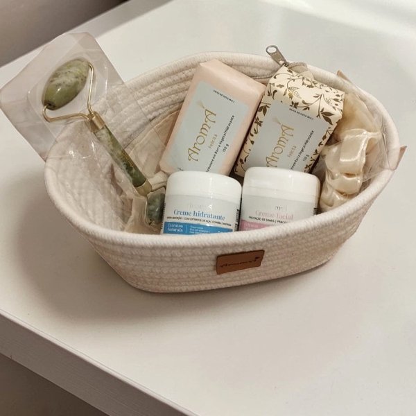 Cesta Autocuidado Luxo Aromá - Corpo e Rosto