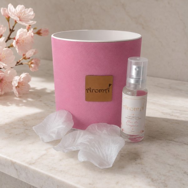 Box Ritual Namorados Aromá com Perfume e Pétalas