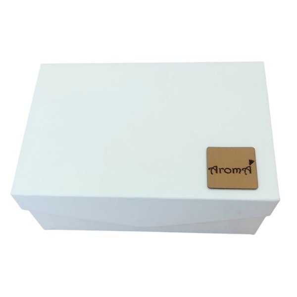 Kit Presente 4 Sabonetes Vegetais Felicità Aromá Caixa