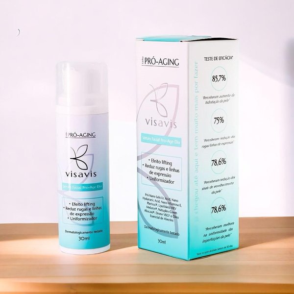 Kit Tratamento Serum Dia e Creme Noite Vis a Vis