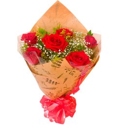 Imagem de Buquê Tradicional 6 Rosas