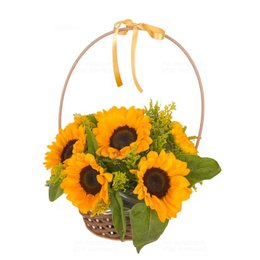 Imagem de Cesta Encanto de Girassóis