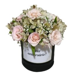 Imagem de Box Mix de Flores Rosadas