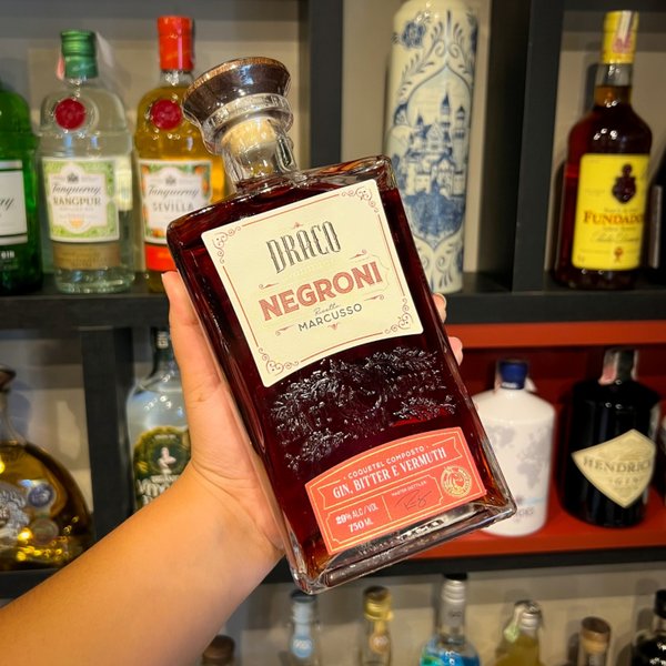 Combo Draco Negroni Marcusso 750ml e Copo