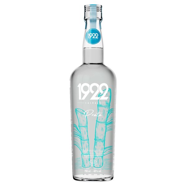 Cachaça Nacional 1922 Prata 700ml