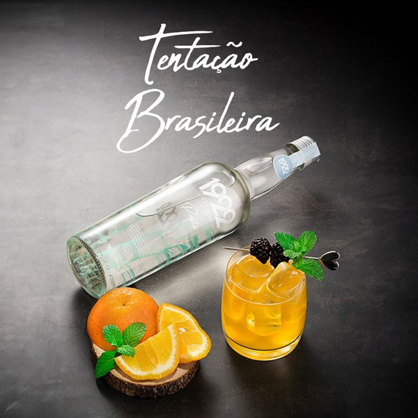 Cachaça Nacional 1922 Prata 700ml