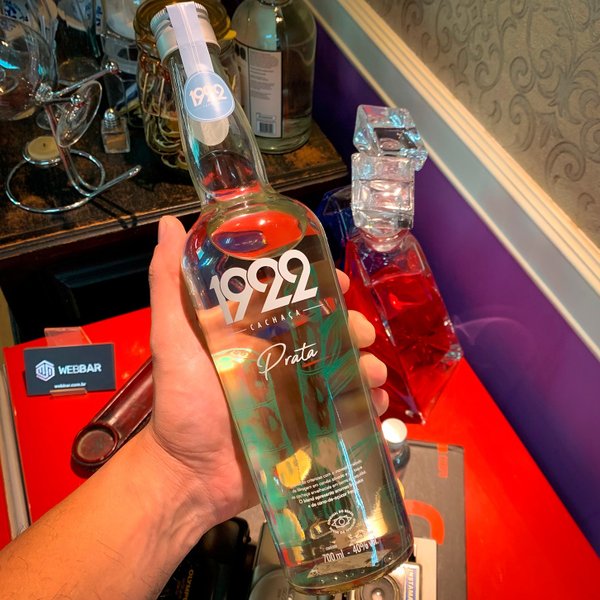 Cachaça Nacional 1922 Prata 700ml