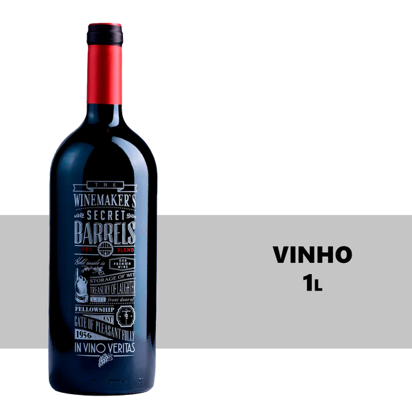 Vinho Winemaker's Secret Barrel Red Blend 1l