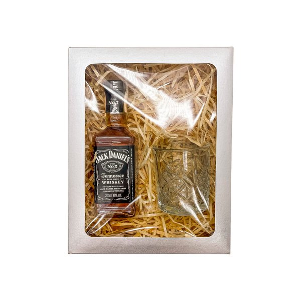 Kit Presente Jack Daniel's Whiskey 200ml + Copo