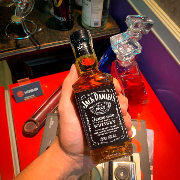 Kit Presente Jack Daniel's Whiskey 200ml + Copo