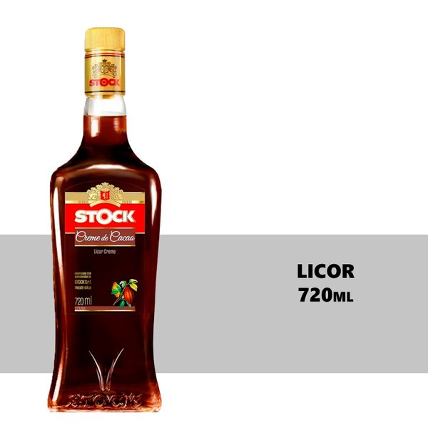 Licor Creme de Cacau Stock Cacao 720ml