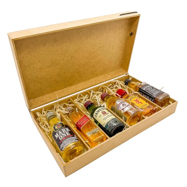 Kit Degustação Miniatura Whisky Lover Seleção Especial