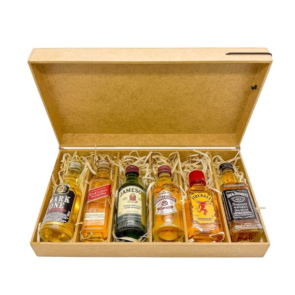 Kit Degustação Miniatura Whisky Lover Seleção Especial