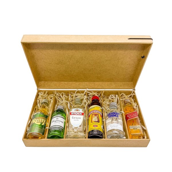 Kit Degustação Miniaturas Clássicas do Bar