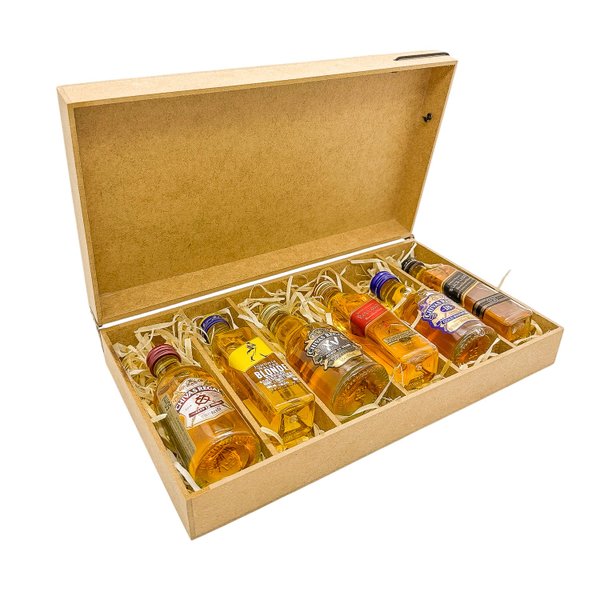 Kit Degustação Miniaturas Chivas & Johnnie Walker