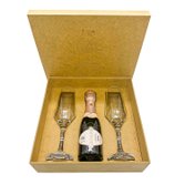 Kit Presente Chandon Baby Brut Rosé + 2 Taças