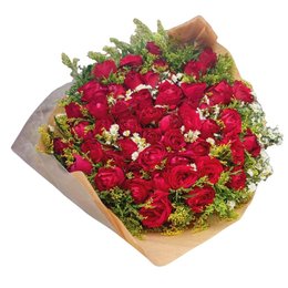 Imagem de Buquê Glamour em Rosas Vermelhas 