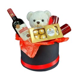 Imagem de Cesta Winerr Vinho e Urso