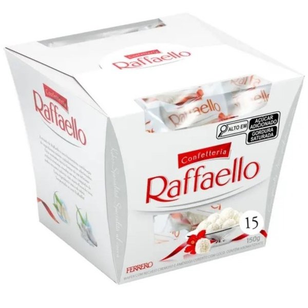Bombons Ferrero Raffaello Com 15 Unidades