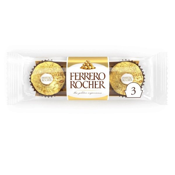 Bombom Ferrero Rocher 3 Unidades