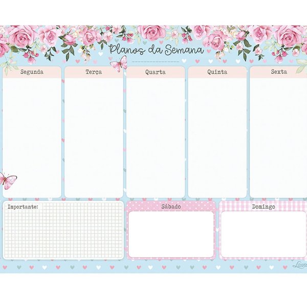 Kit Planners Organizadores e Bloco de Anotações