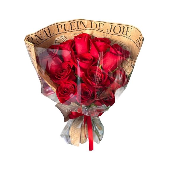 Buque de Doze Rosas Classicas
