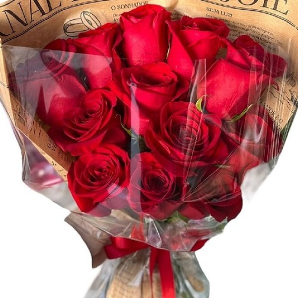 Buque de Doze Rosas Classicas
