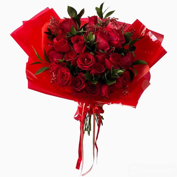 Buquê 18 Rosas Love