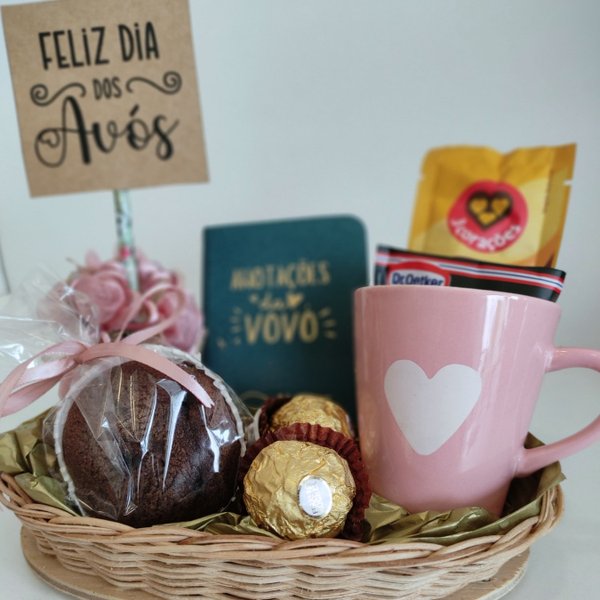 Cesta de Café da Vovó - Dia dos Avós